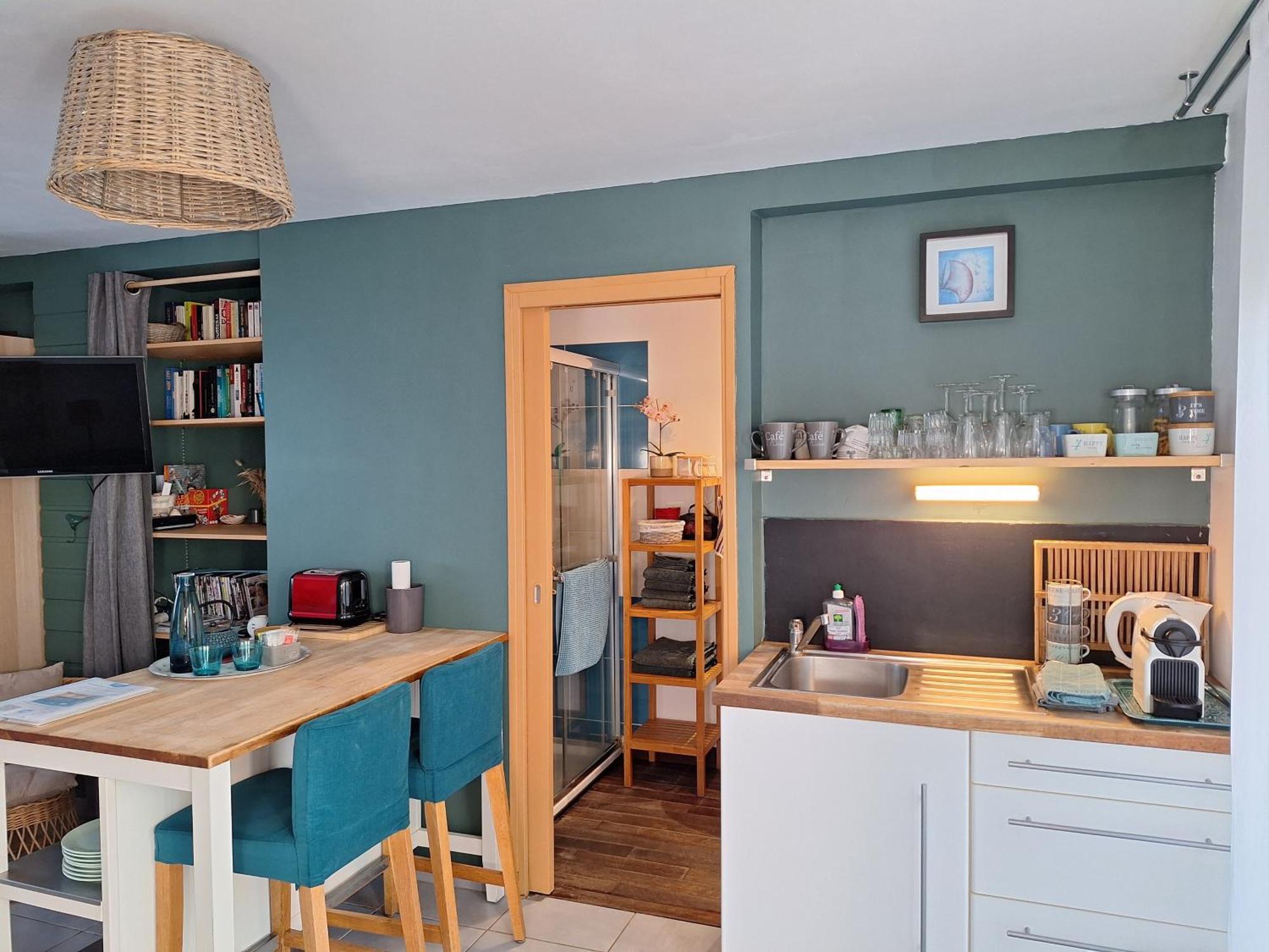 Holiday home Roulotte O Bien-etre: Beachside Wellness Retreat